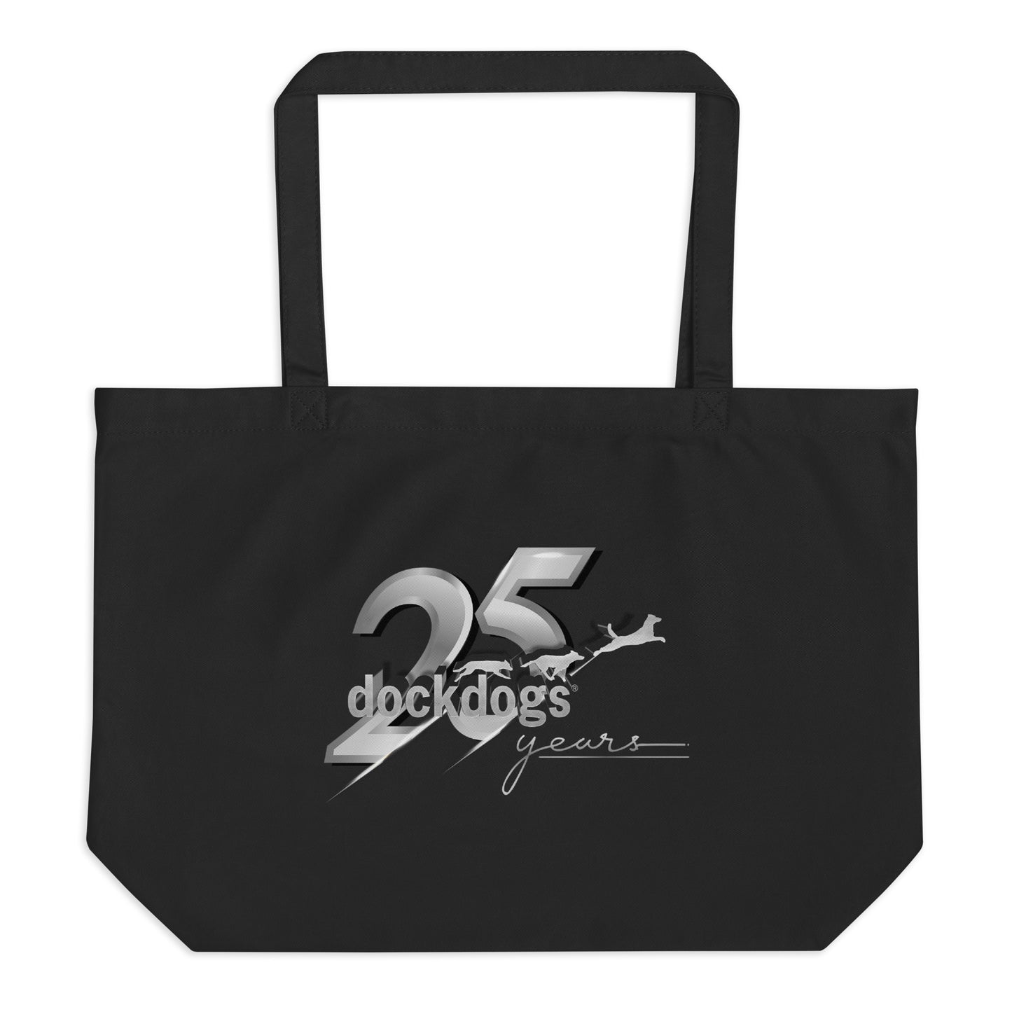 DockDogs® 25 Years Large Organic Tote Bag