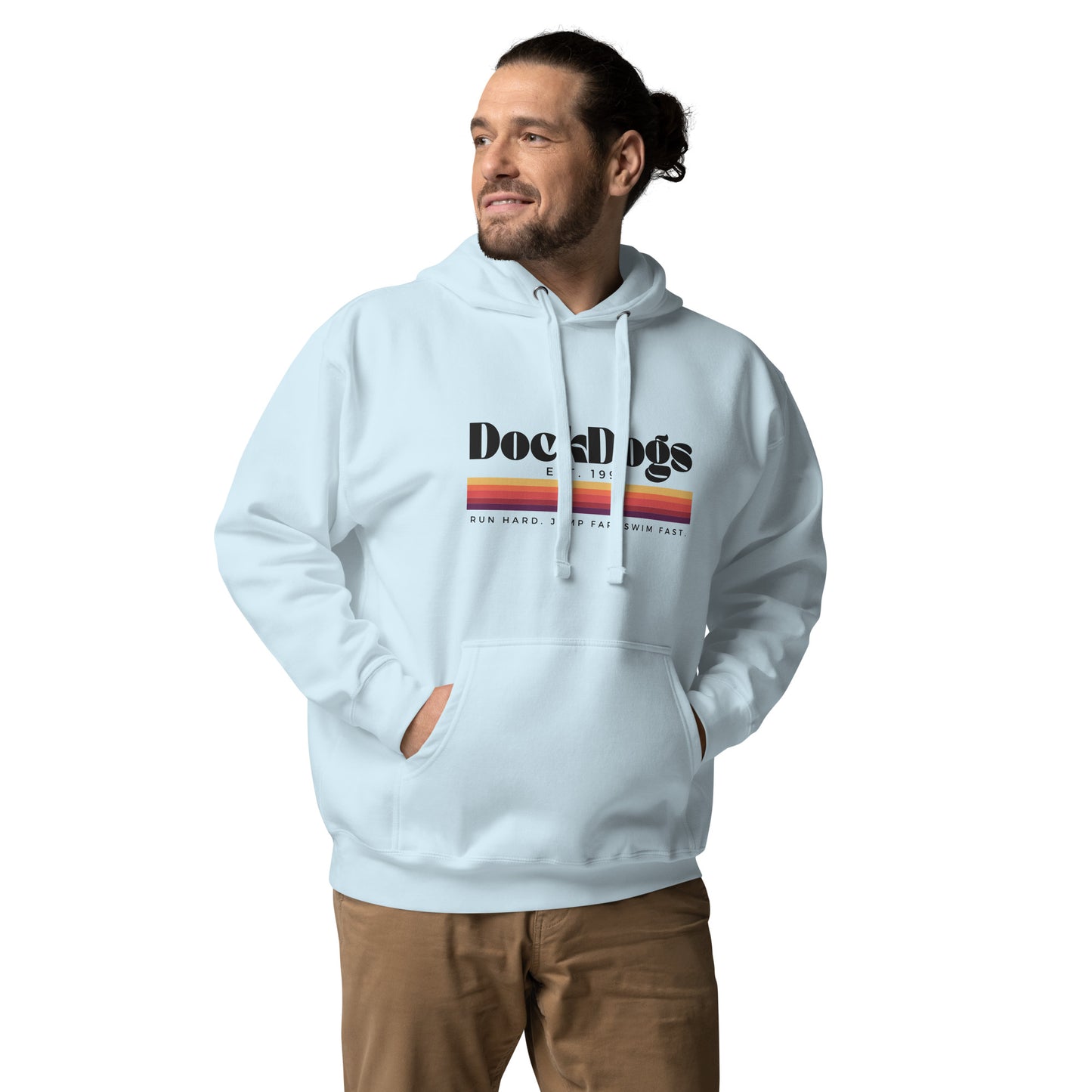 Retro DockDogs Unisex Hoodie