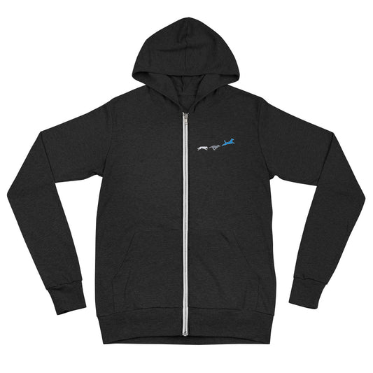 Dock Dogs Zip Hoodie